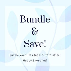Create a bundle and save $$$ discounts on shipping !